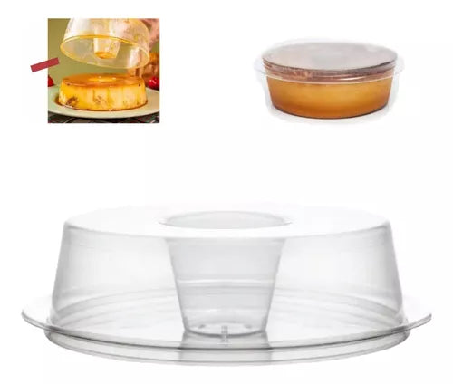 Forma de Pudim Forneavel - 1.100ml  (pack com 2 unidades)