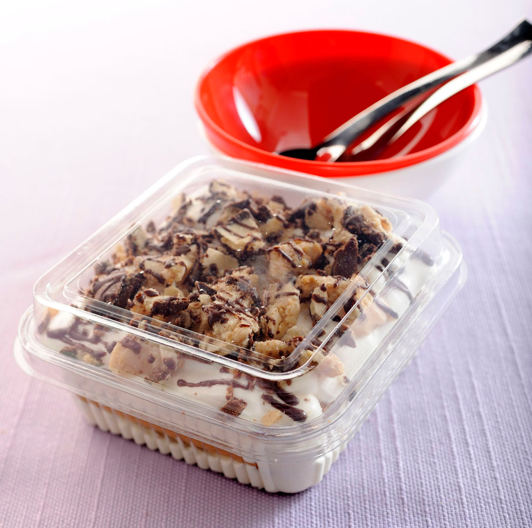 Embalagem Quadrada para Doces/Salgados - 10unid