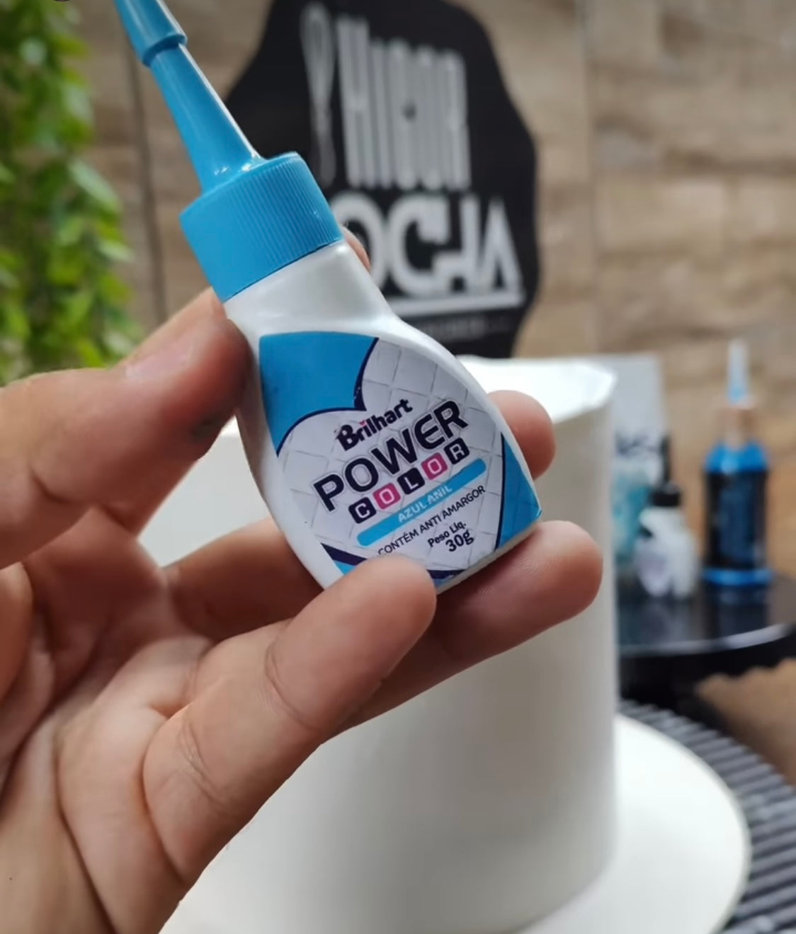 Corante em gel Universal Azul Anil Brilhart 30g