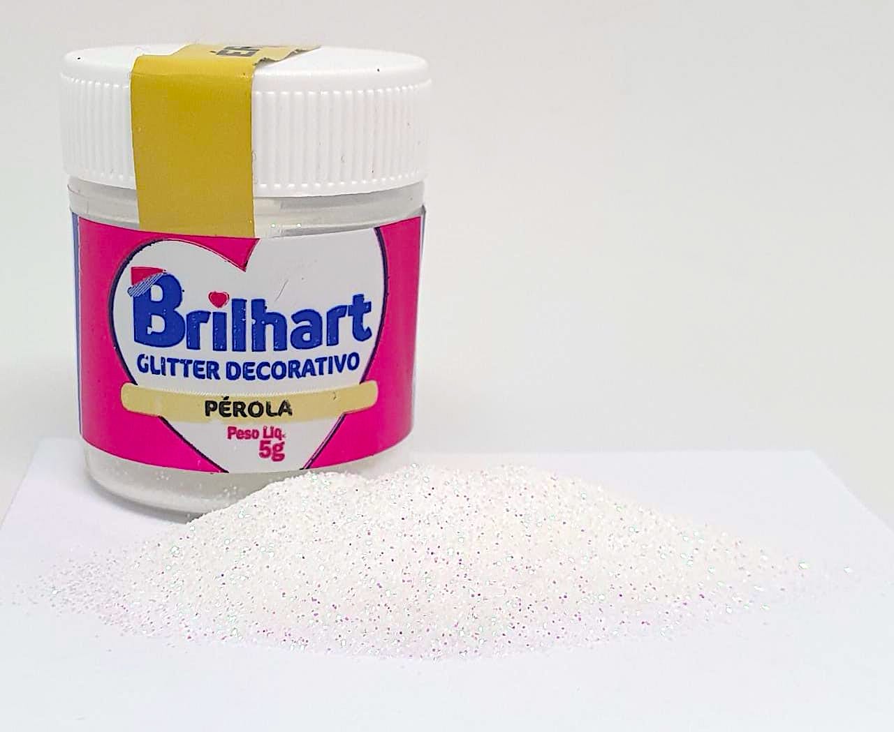 Glitter para decoração Perola 5g - Brilhart