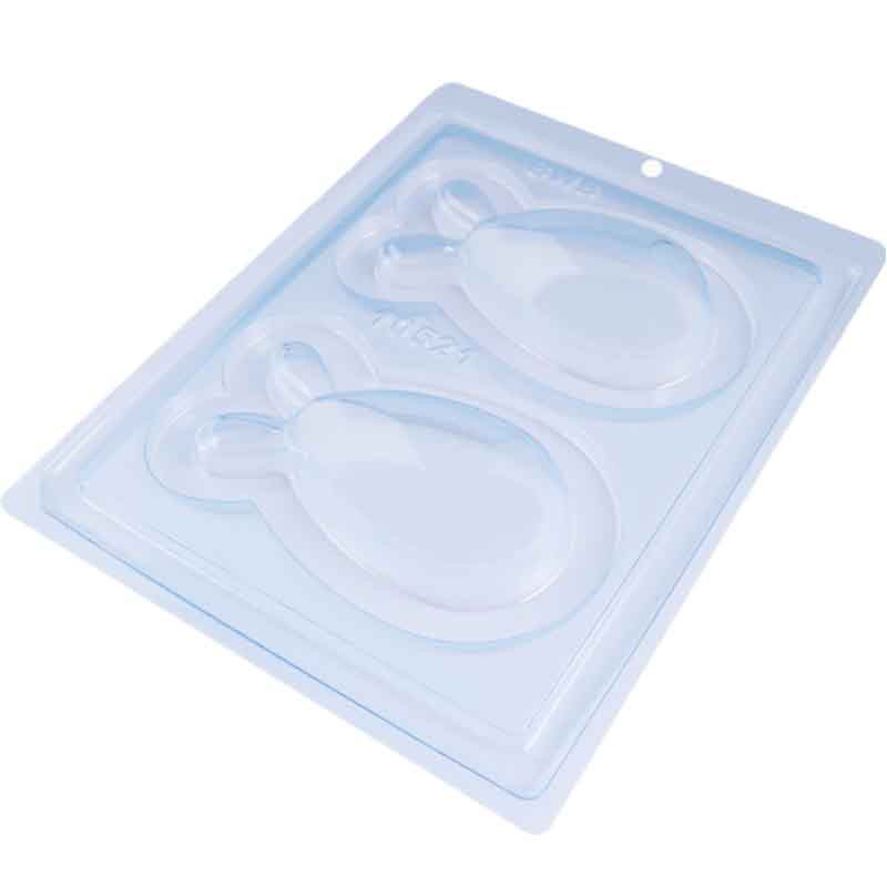 Forma BWB 10521 Ovo com orelha 100g - 3 partes