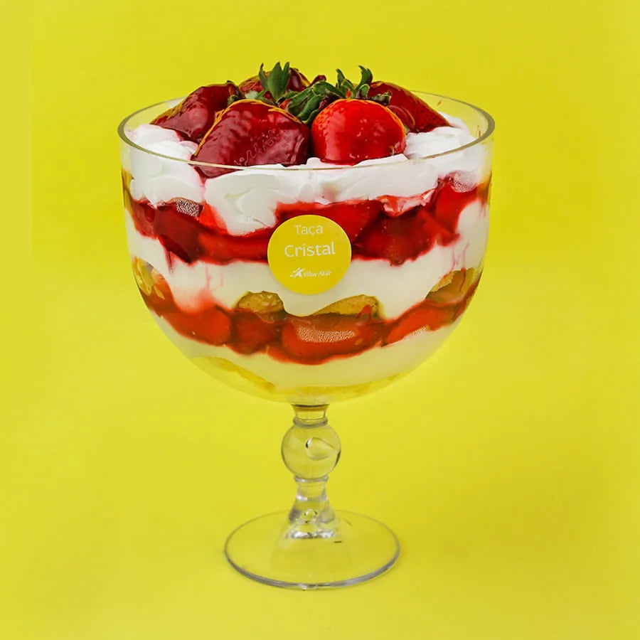 Taça Cristal Com Tampa 1.25L - BlueStar