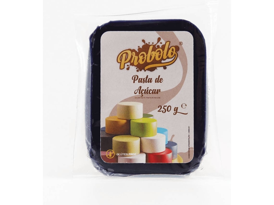 Pasta de Açúcar Preta - 250g PROBOLO