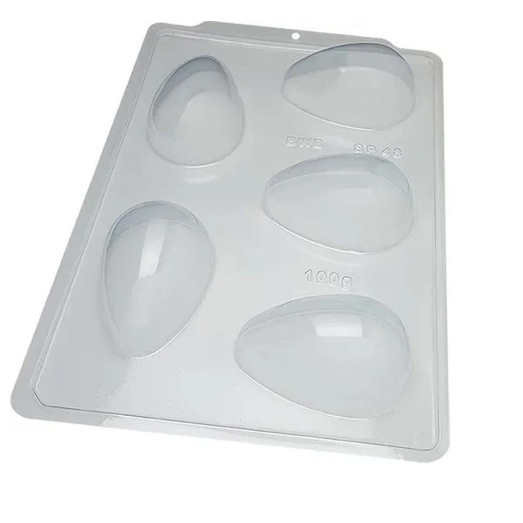 Forma para Chocolate Ovo Liso 100g BWB 3615
