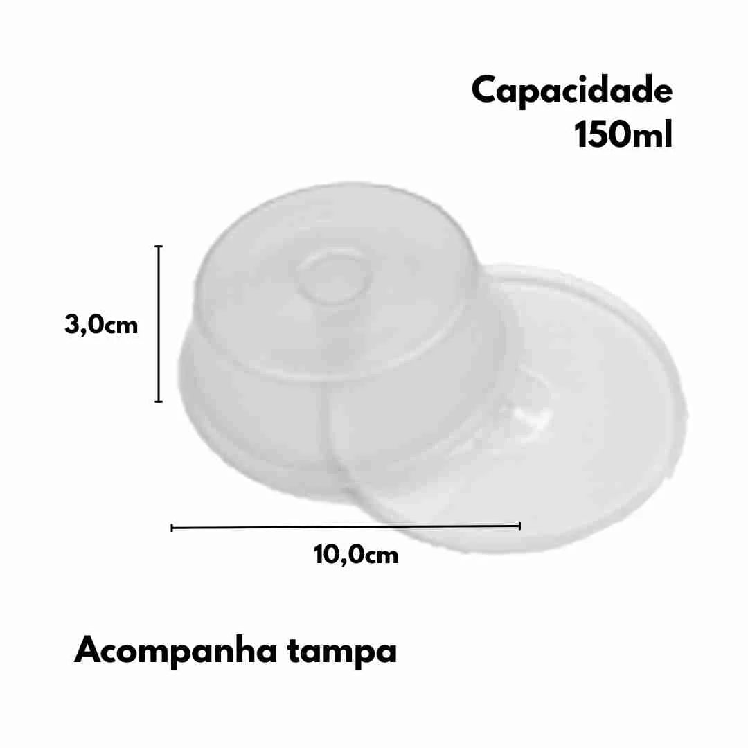 Forma Multiuso Redonda 150ml 10 Unidades - BLUESTAR