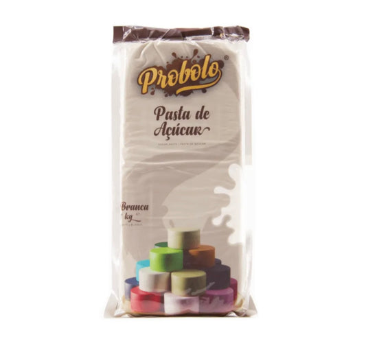 Pasta de Açúcar Branca - 1kg PROBOLO