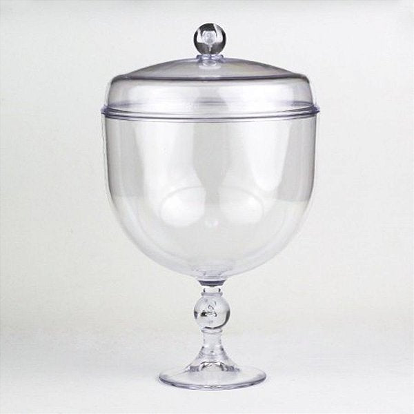 Taça Cristal Com Tampa 1.25L - BlueStar