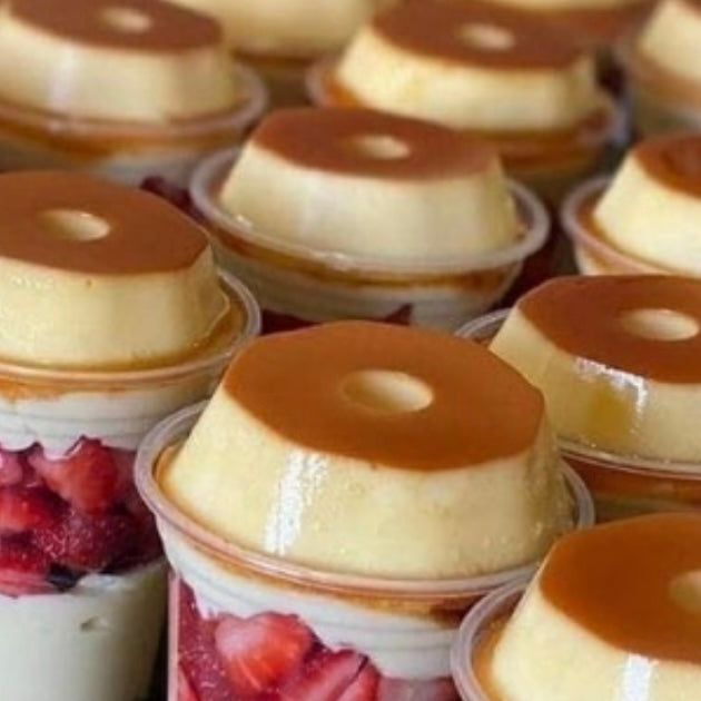 Forma de Pudim Forneavel - 120ml (pack com 5 unidades)