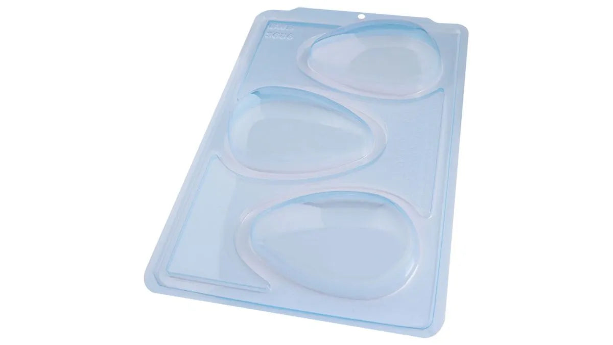 Forma 3 partes com Silicone | Ovo Liso | 250g | BWB bwb cod 3617