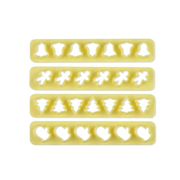 Kit Mini Régua Cortadores Natal