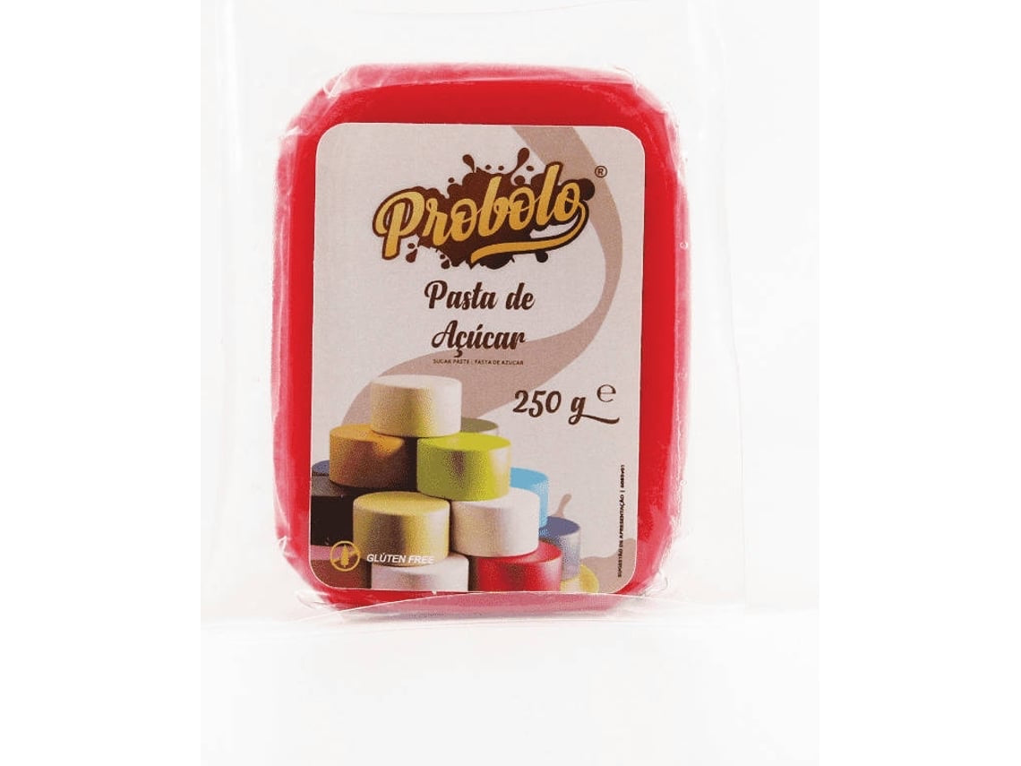 Pasta de Açúcar Vermelha - 250g PROBOLO