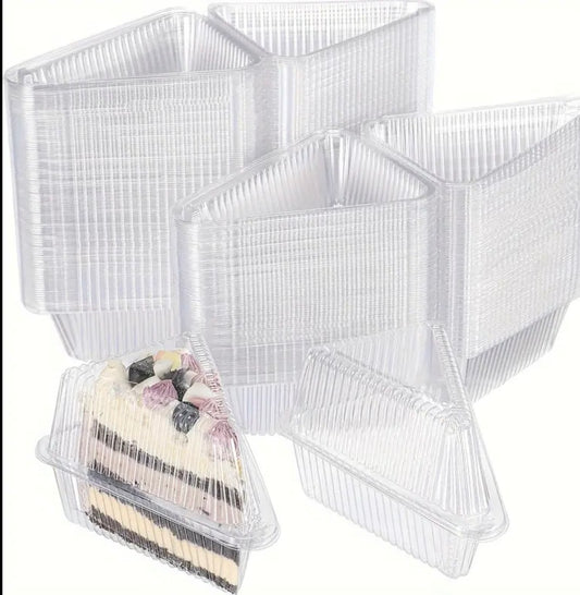 Caixa Triangular Descartável para tortas - 25 UNIDADES