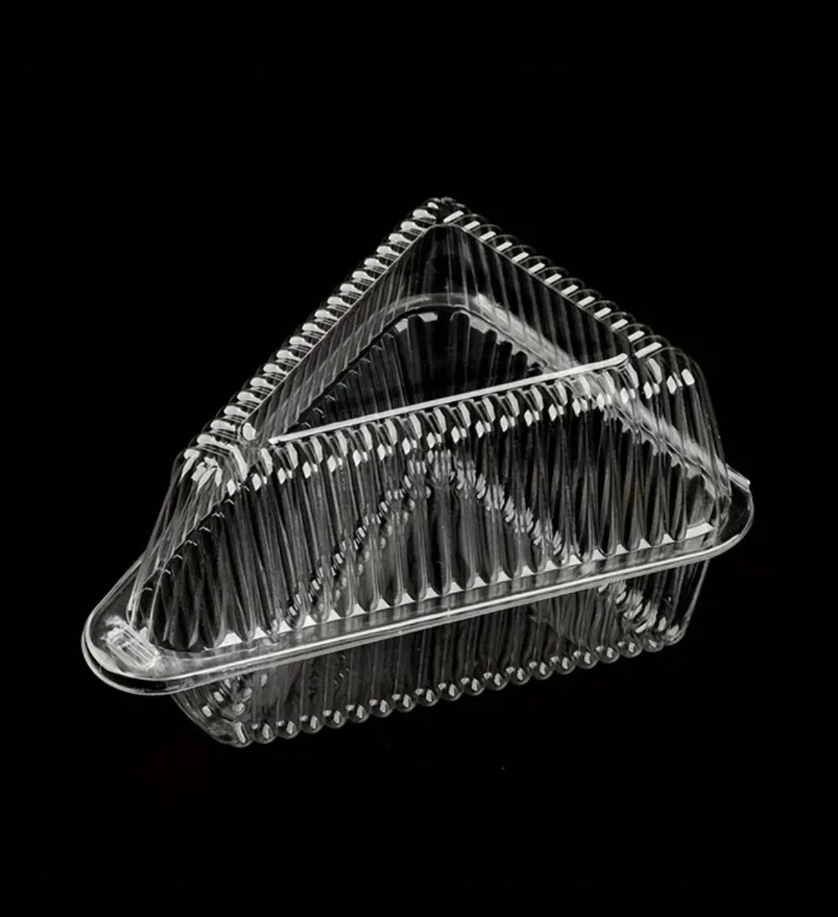 Caixa Triangular Descartável para tortas - 25 UNIDADES