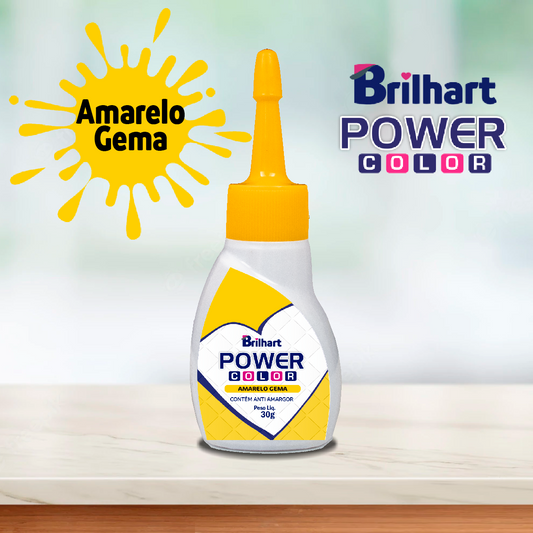 Corante em gel Universal Amarelo Gema Brilhart 30g