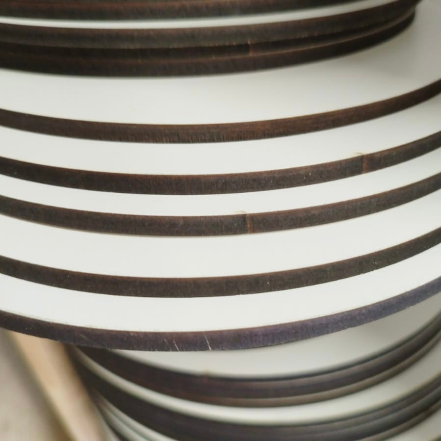 Tablero Para Tartas Mdf - 6mm Redondo Blanco (Sin Grabado) Pack De 10 Unidades