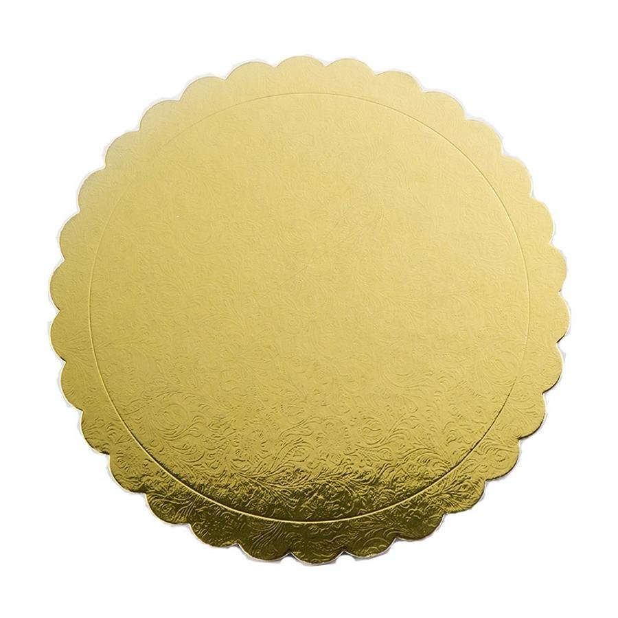Base Redonda Ouro Lisa 32cm (25unid)