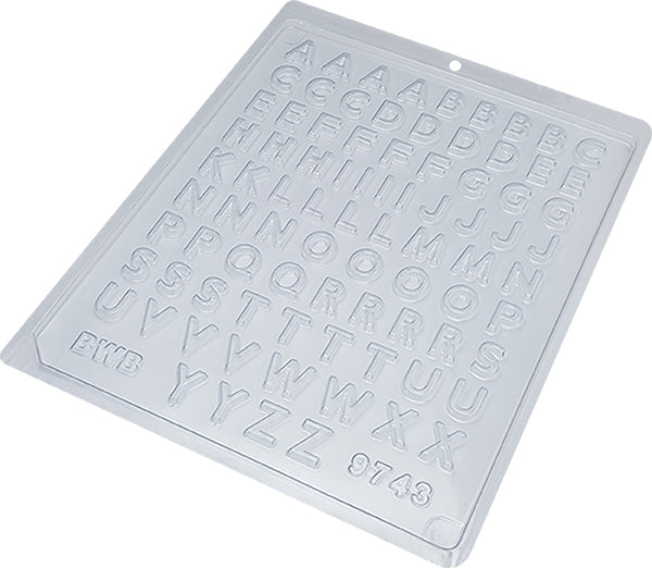 Forma Linha Simples – Acetato - Mini Alfabeto- BWB9743