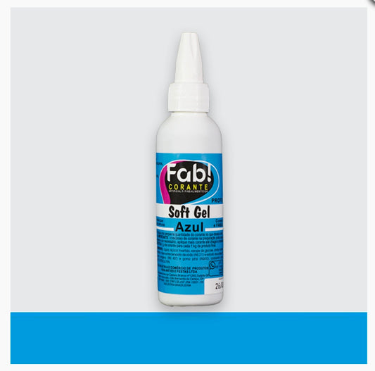Corante Softgel Azul 25g - Molinda Cake